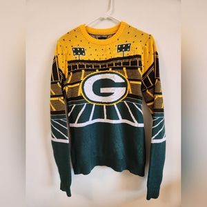 Green bay packers sweater, size small